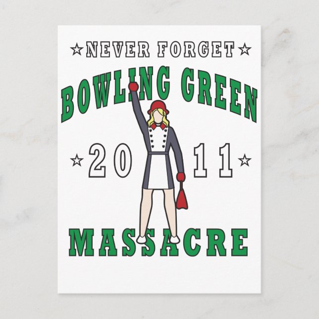Cartão Postal Massacre de Bowling Green 2011 (Frente)