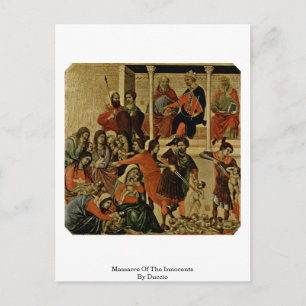 Cartão Postal Massacre Dos Inocentes Por Duccio