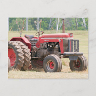 Cartão Postal Massey Ferugson Super 90 Sentado Em Um Dia Sunny