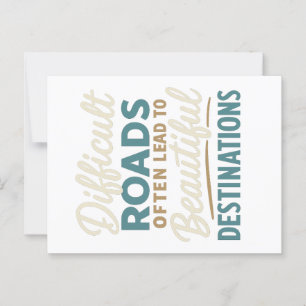 Cartão Postal Masterícula em Andamento - Cotação de Motivação