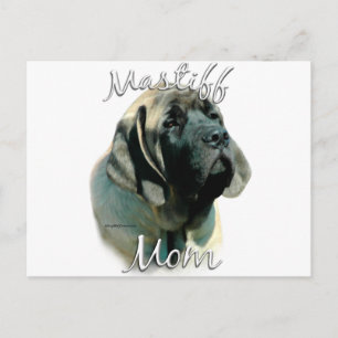 Cartão Postal Mastiff (pup) Mãe 2