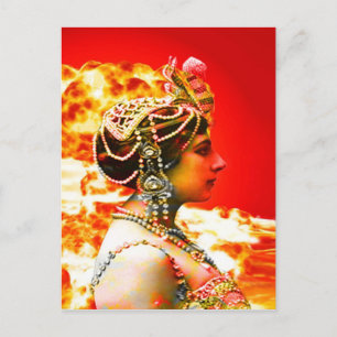 Cartão Postal Mata Hari
