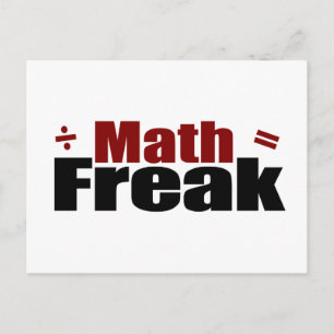 Cartão Postal Matemática