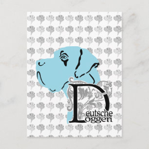 Cartão Postal Material de Escritório Doggen