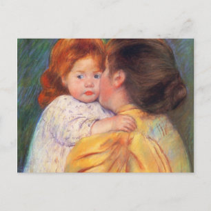 Cartão Postal Maternal Kiss, Mary Cassatt