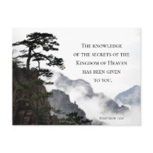 Mateus 13:11 Segredos do Reino do Céu