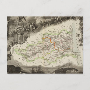 Cartão Postal Mato de Pirenéus Orles