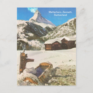 Cartão Postal Matterhorn, Zermatt, Suiça