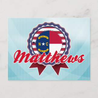 Cartão Postal Matthews, NC
