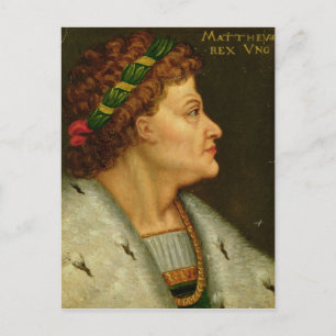Cartão Postal Matthias I, Hunyadi