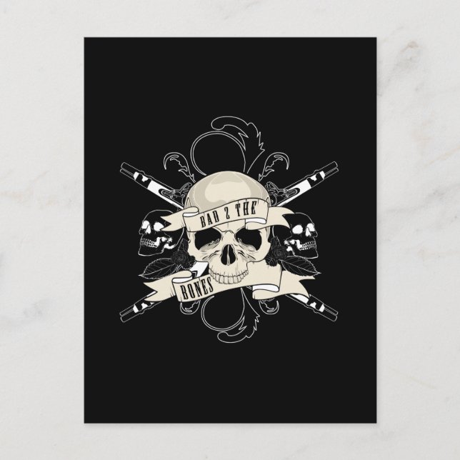 Cartão Postal Mau 2 Os Ossos  (Frente)