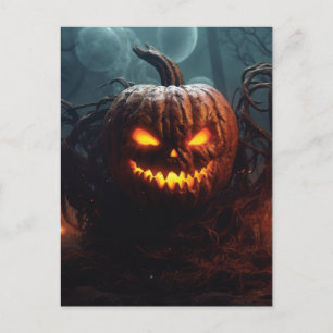 Cartão Postal Mau Pumpkin