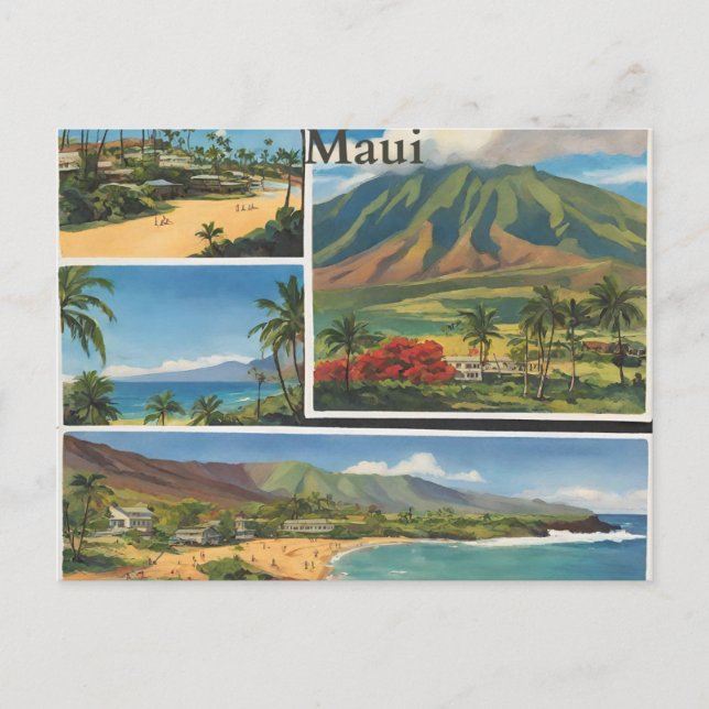 Cartão Postal Maui (2) (Frente)