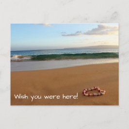 Cartão Postal Maui Cartaz Queria Que Você Estivesse Aqui!