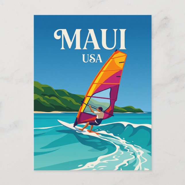 Cartão Postal Maui EUA (Frente)