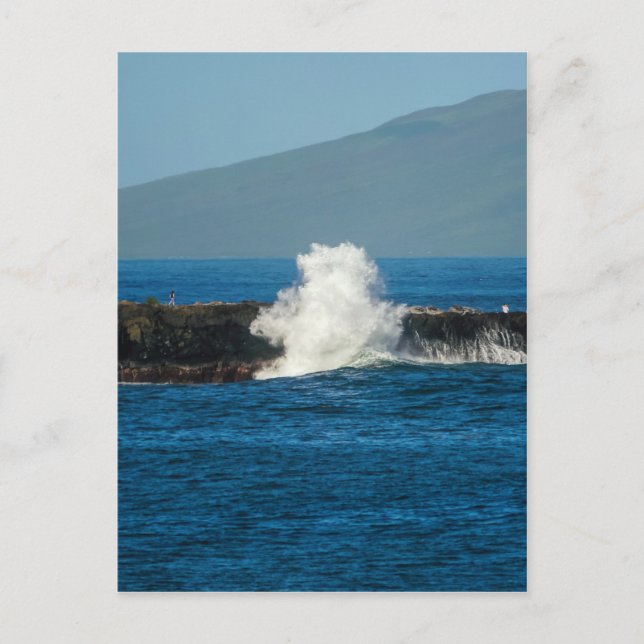 Cartão Postal Maui Hawaii Beach 2014 (Frente)