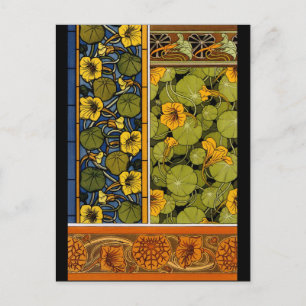 Cartão Postal Maurice Pillard ( dit Verneuil ) Arte Floral Nouve