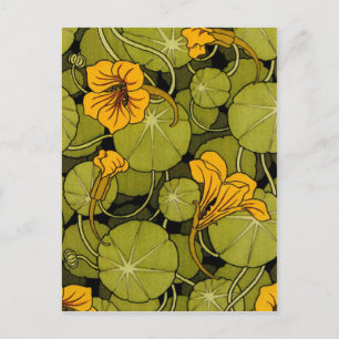 Cartão Postal Maurice Pillard ( dit Verneuil ) Arte Floral Nouve