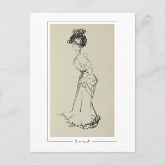 Cartão Postal Maurice Prendergast #571 - Cartão-postal de arte (Frente)