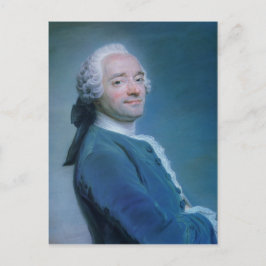 Cartão Postal Maurice Quentin de la Tour Autorretrato