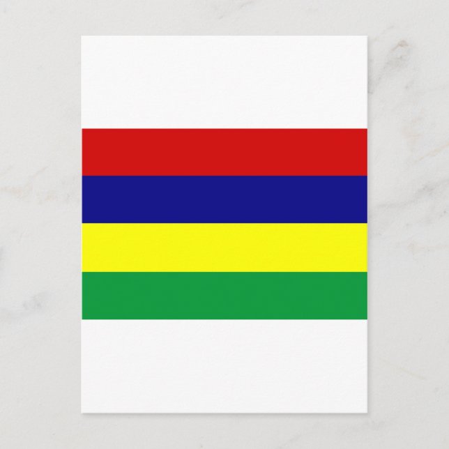 Cartão Postal Maurícia (Frente)