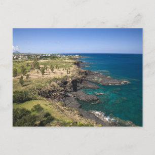 Cartão Postal Maurícia, Maurícia Ocidental, Belle Vue, Oceano