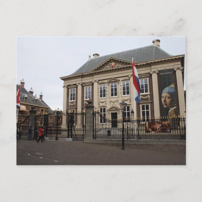 Cartão Postal Mauritshuis (Frente)