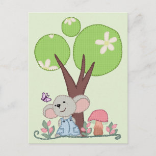 Cartão Postal Maus unterm Baum