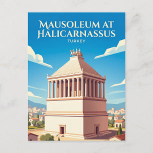 Cartão Postal Mausoléu de Halicarnasso Turquia