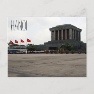 Cartão Postal mausoléu de hanoi