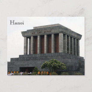 Cartão Postal mausoléu hanoi