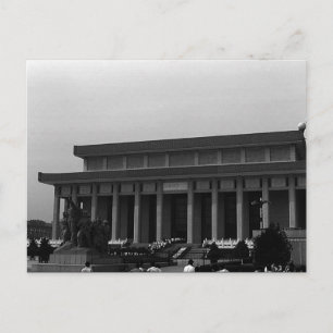 Cartão Postal Mausoléu Mao Tse Tung Pekin China Vintage