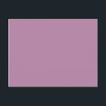 Cartão Postal mauve de cor<br><div class="desc">color mauve b784a7</div>