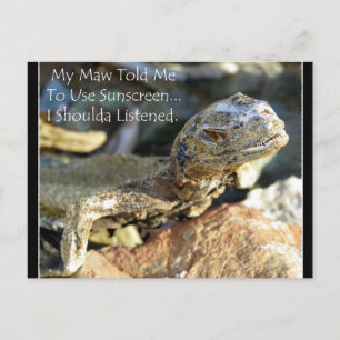 Cartão Postal "Maw sabe melhor"