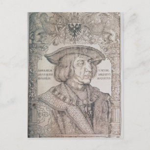 Cartão Postal Maximilian I, Imperador da Alemanha , 1518