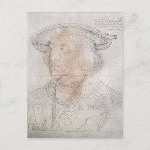 Cartão Postal Maximilian I, Imperador da Alemanha , 1518-19
