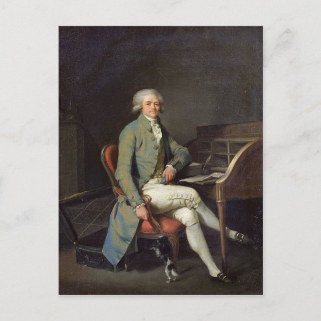Cartão Postal Maximilien de Robespierre (Frente)