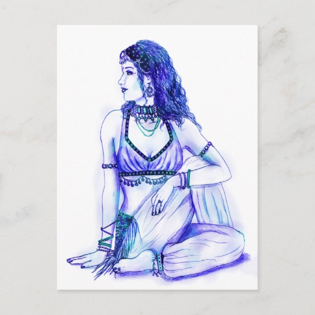 Cartão postal Maya (Frente)