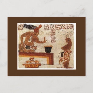 Cartão Postal Maya Chocolate Congelado