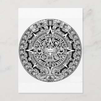 Cartão Postal Mayan Calander