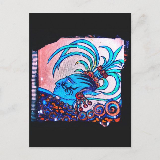 Cartão Postal Mayan Elf: Desafio (Frente)