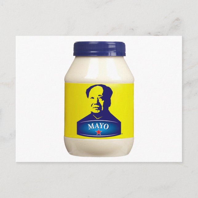 Cartão Postal MAYO - maionese chinesa nova (Frente)