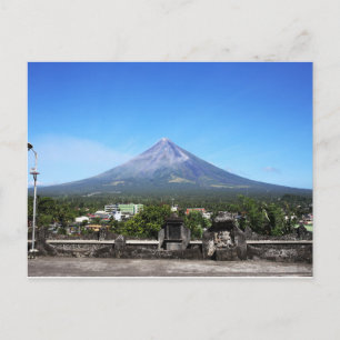 Cartão Postal Mayon Volcano