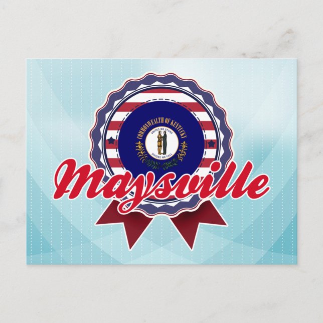 Cartão Postal Maysville, KY (Frente)
