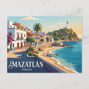 Cartão Postal Mazatlán México