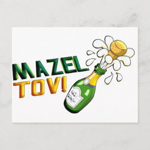 Cartão Postal Mazel Tov