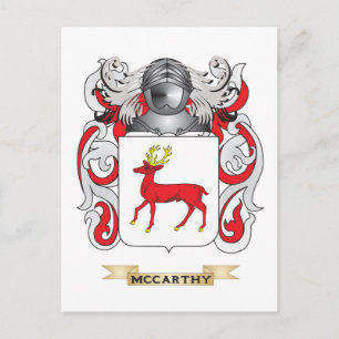 Cartão Postal McCarthy Casaco de Braços (Serviço Familiar)