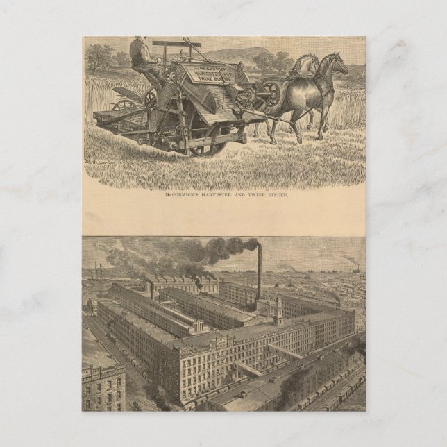 Cartão Postal McCormick Company, Chicago, Illinois (Frente)