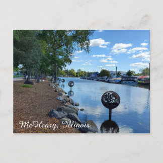 Cartão Postal McHenry, Illinois | Rio Fox Walkway