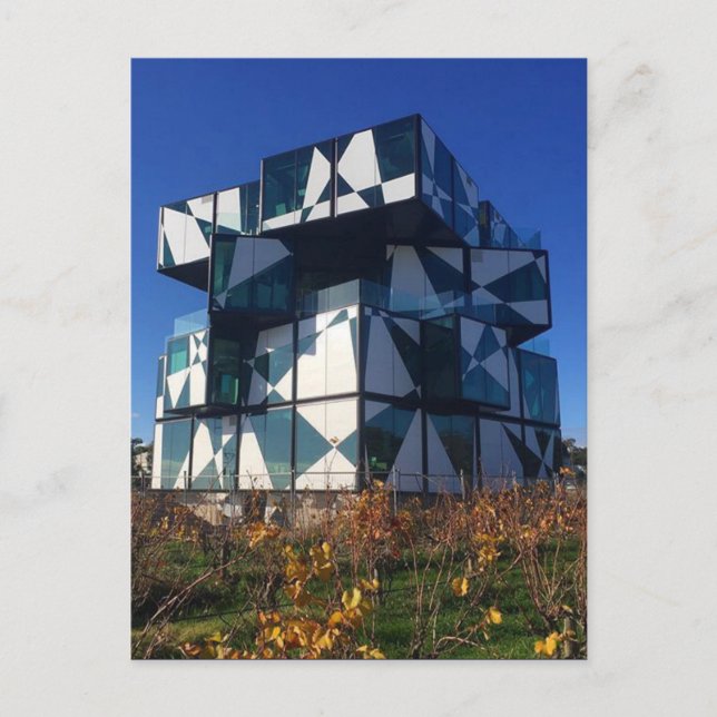 Cartão Postal mclaren cube (Frente)